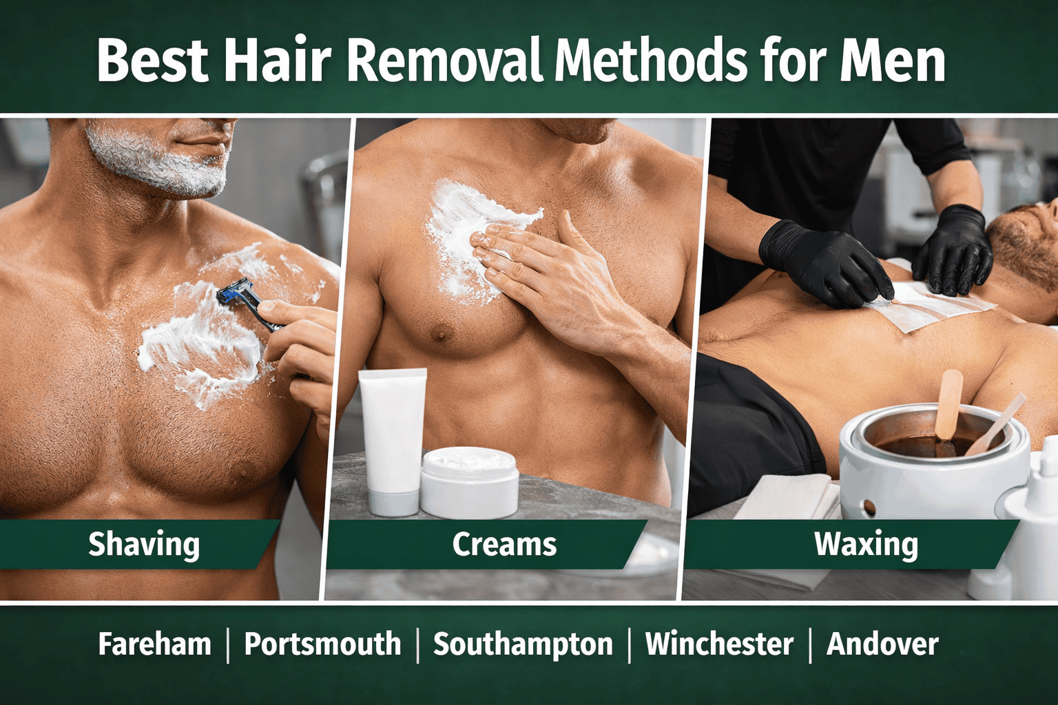 Waxing, Shaving or Depilatory Cream: Which Is Best for Men’s Hair Removal?